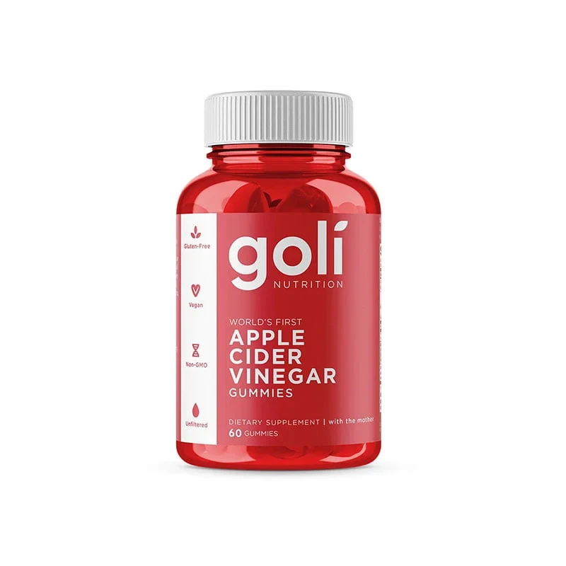 Goli Nutrition Apple Cider Vinegar Gummies – 60 Count