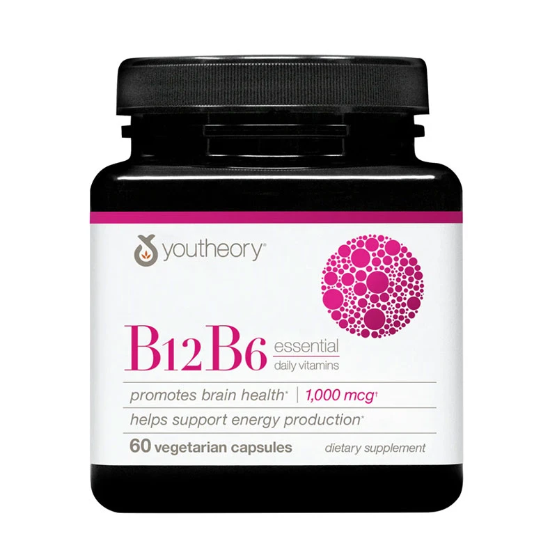 Youtheory B12B6 – 60 Capsule