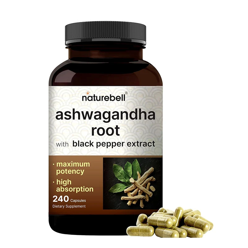 NatureBell Ashwagandha Root 12500mg – 240 Capsules