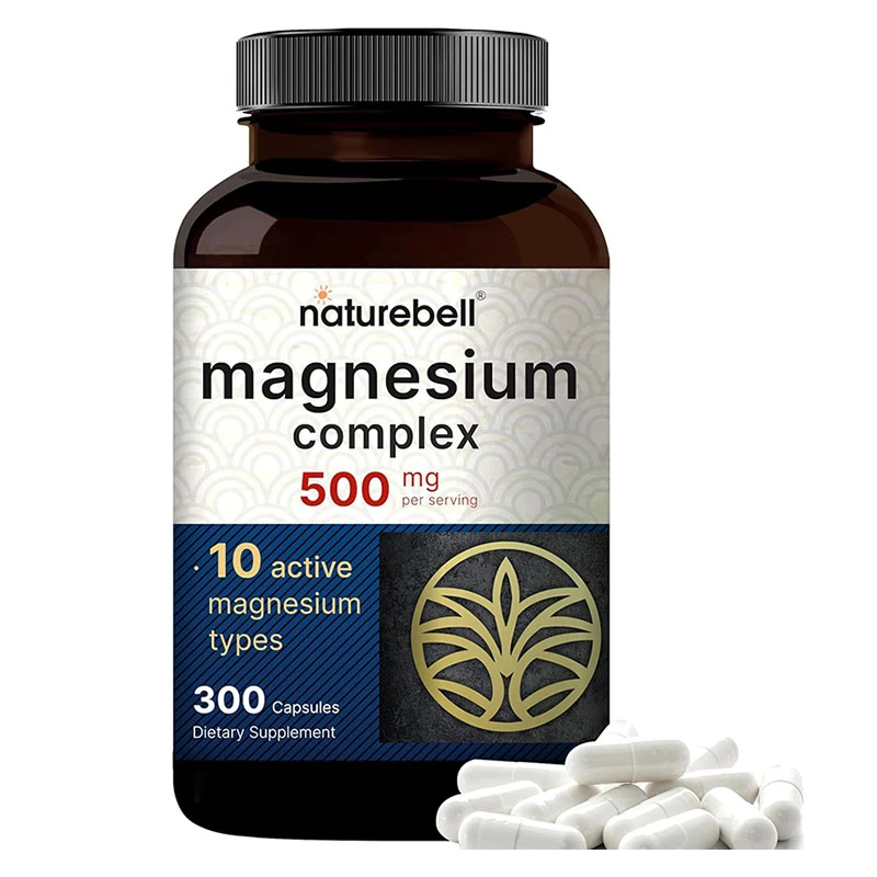 NatureBell Magnesium Complex 500mg – 300 Capsules