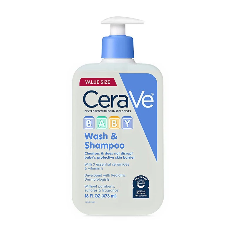 CeraVe Baby Wash & Shampoo – 473ml