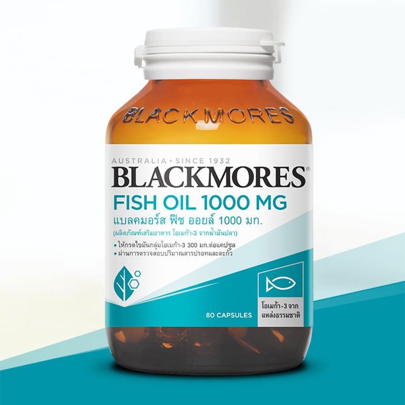 Blackmores Fish Oil 1000mg – 80 Capsules