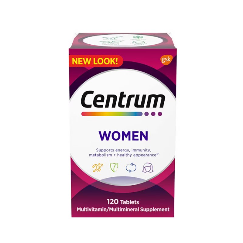 Centrum Multivitamin for Women – 120 Tablets