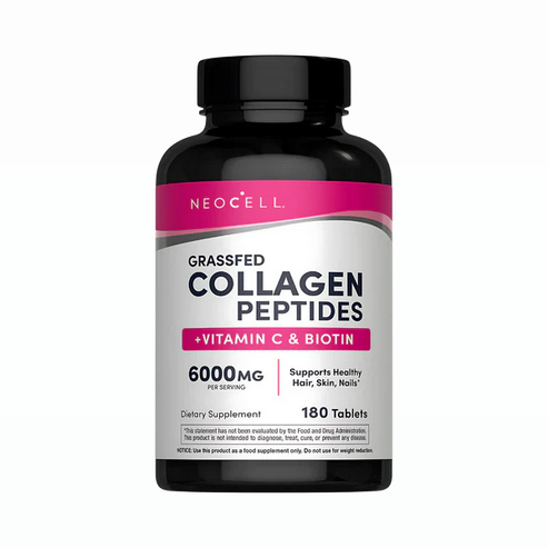 Neocell Grassfed Collagen Peptides + C & Biotin 180, Caplets