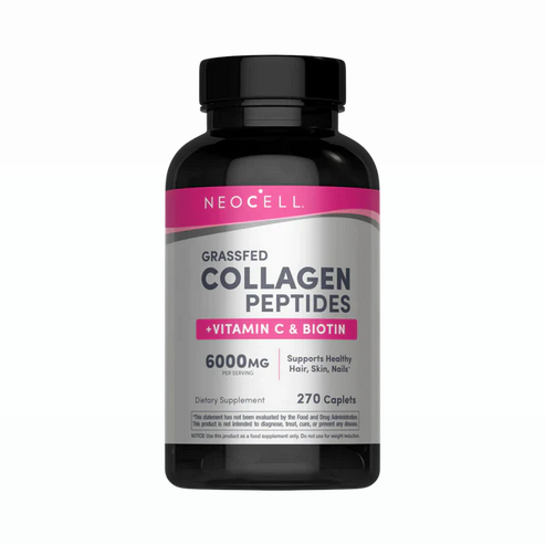 Neocell Grassfed Collagen Peptides + C & Biotin 270, Caplets