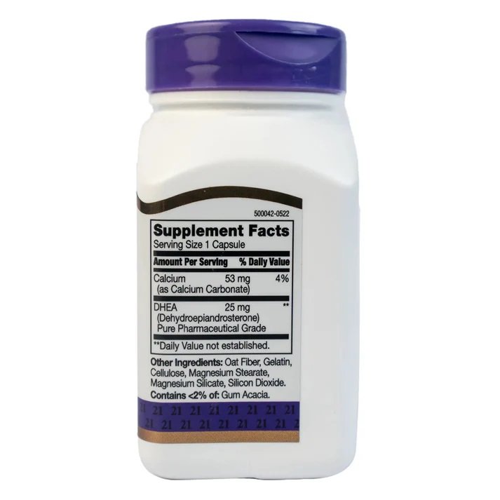 21st Century DHEA 25 mg 90 Tablets
