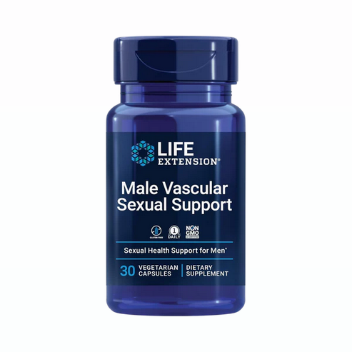 Life Extension Male Vascular Sexual Support – 30 vegetarian capsules
