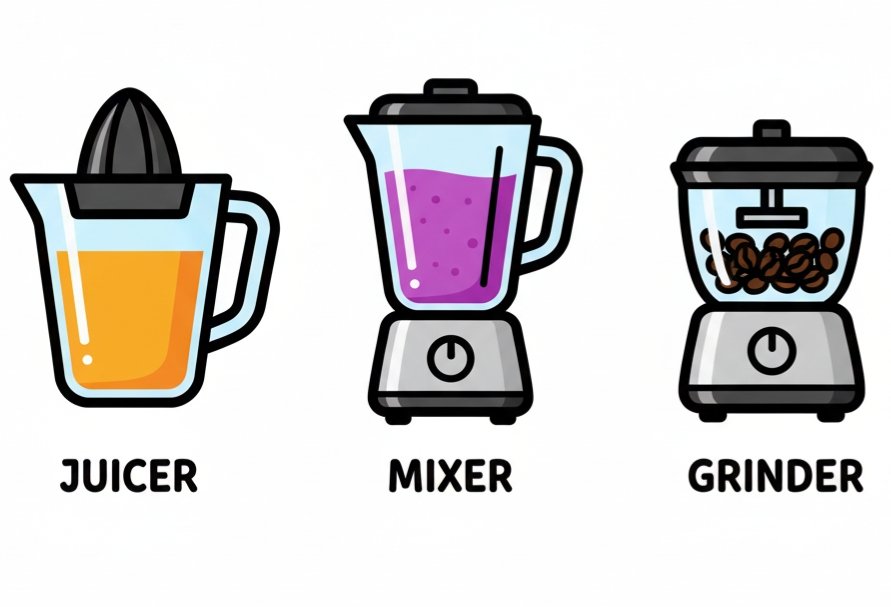 Juicer Mixer & Griders